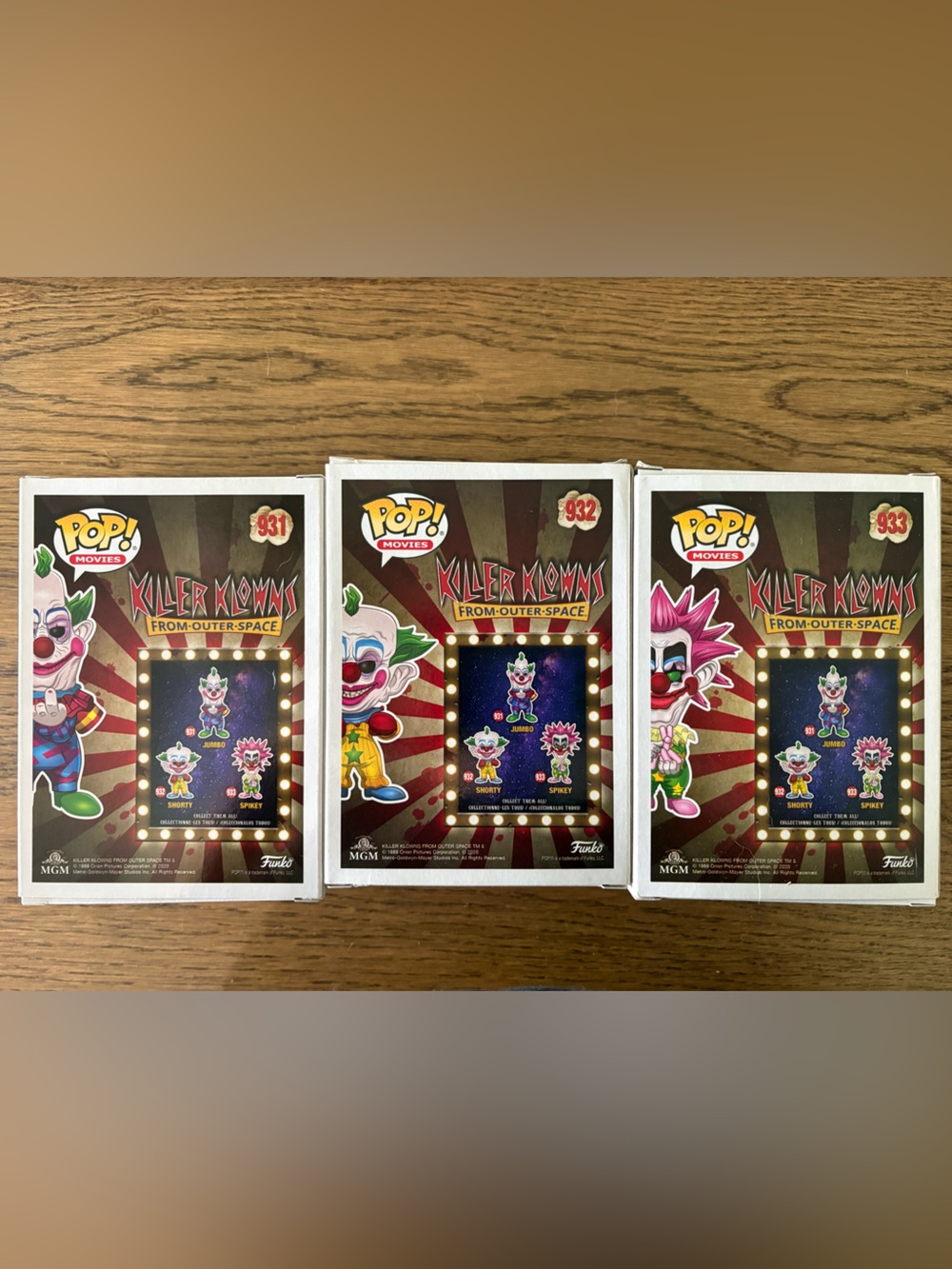 Killer Klowns funko pops - Picture 2 of 2